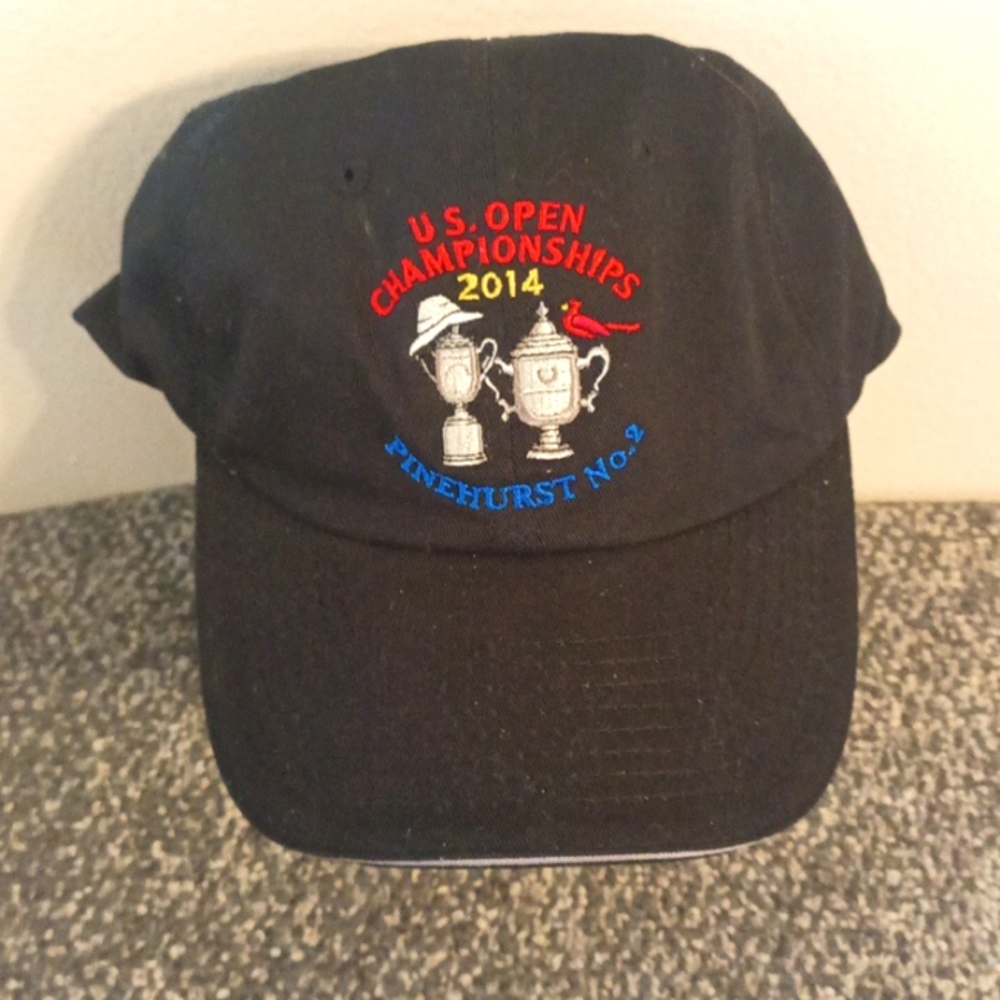 Us Open 2014 Championships Pinehurst black adult hat